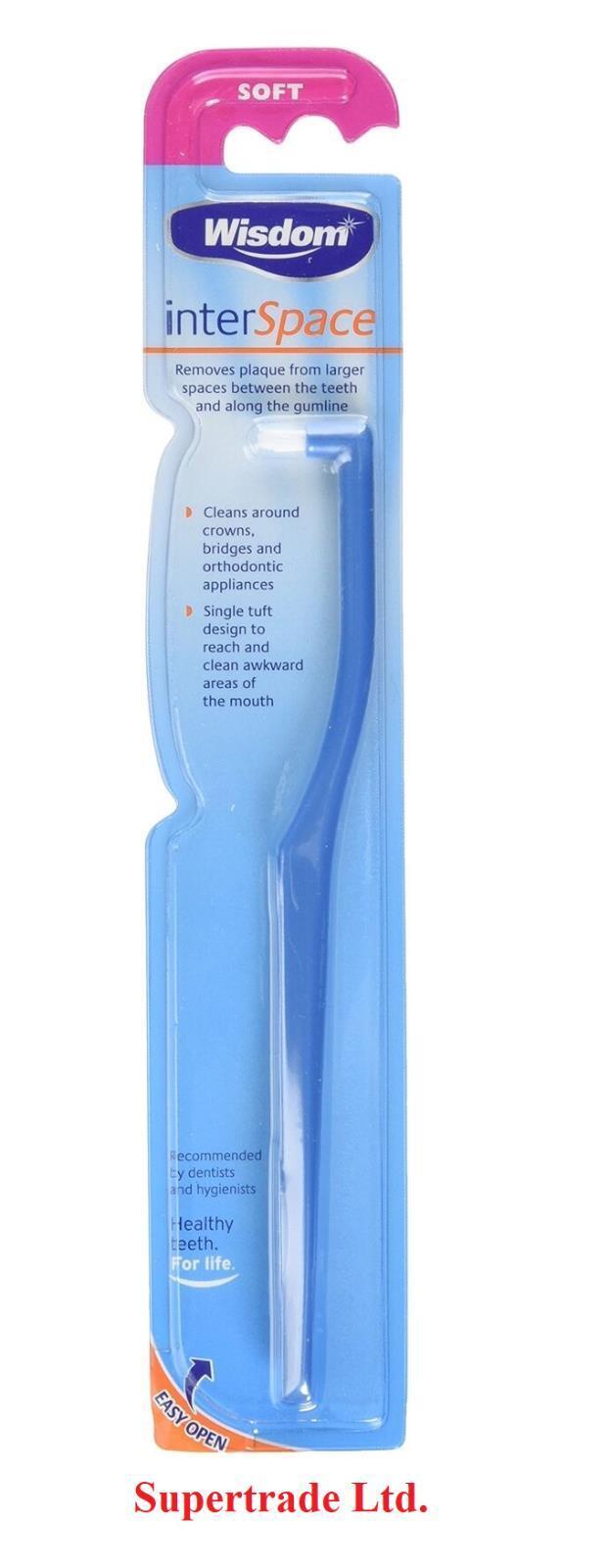 Wisdom Interspace Soft Interdental Toothbrush Plaque Removal Teeth Gum Cleaning