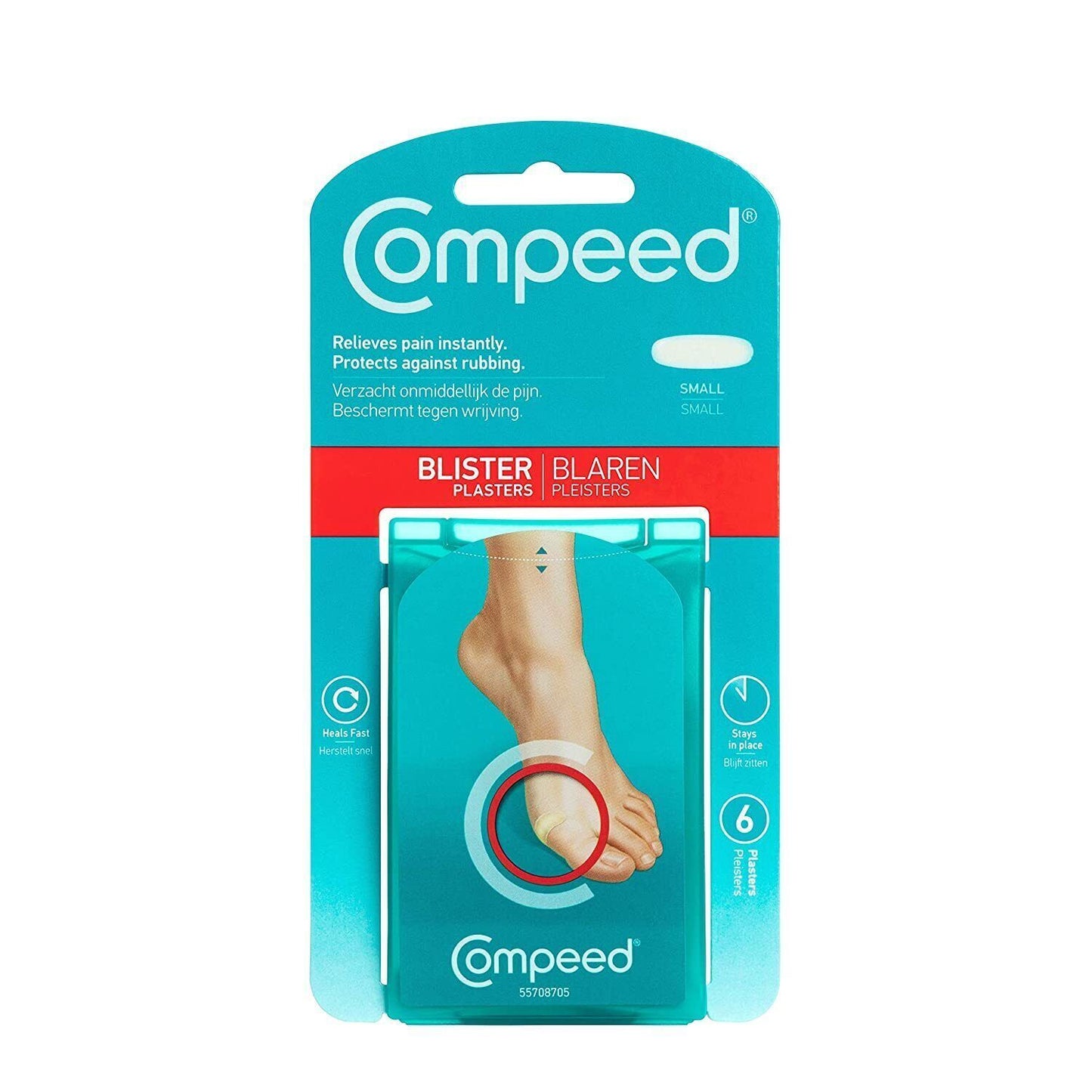 3 X Compeed Blister Relief Small Instant pain relief heal fast X6 plasters