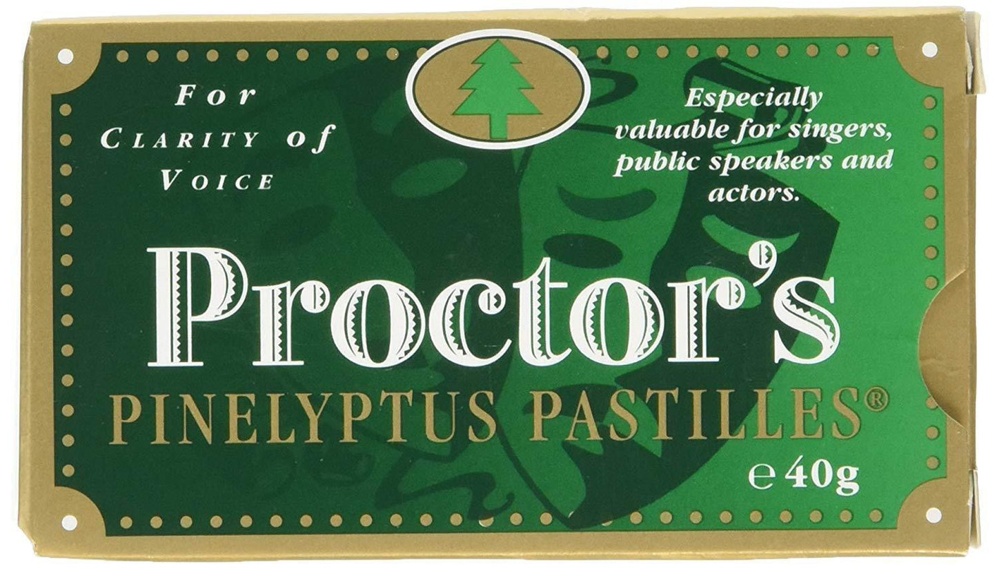 Proctors Proctor's Pinelyptus Pastilles For Clarity Of Voice - 40g