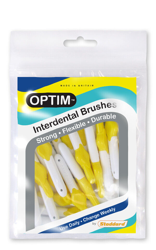 Stoddard Icon Optim standard Interdental Brush 25 Brushes Pack - All Sizes