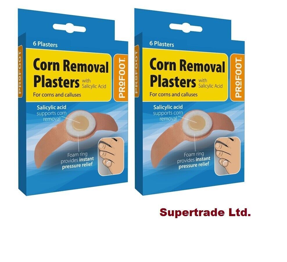 Profoot Corn Removal Plasters Salicylic Acid Treatment For Corns & Calluses X 2