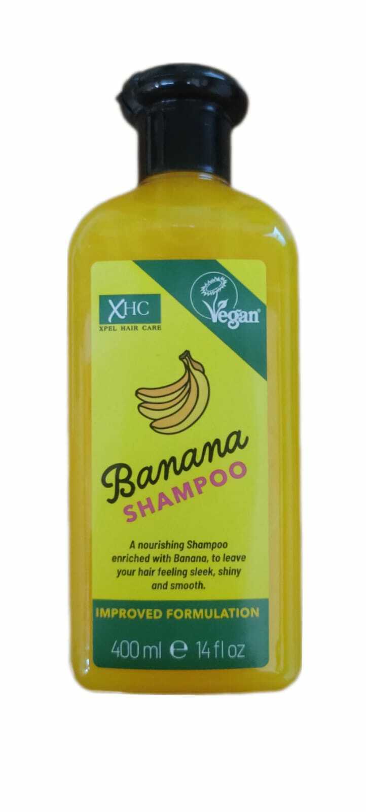 XPEL Banana Shampoo Xpel HHC Nourishing Shampoo- Improved Formula -Vegan- 400ml