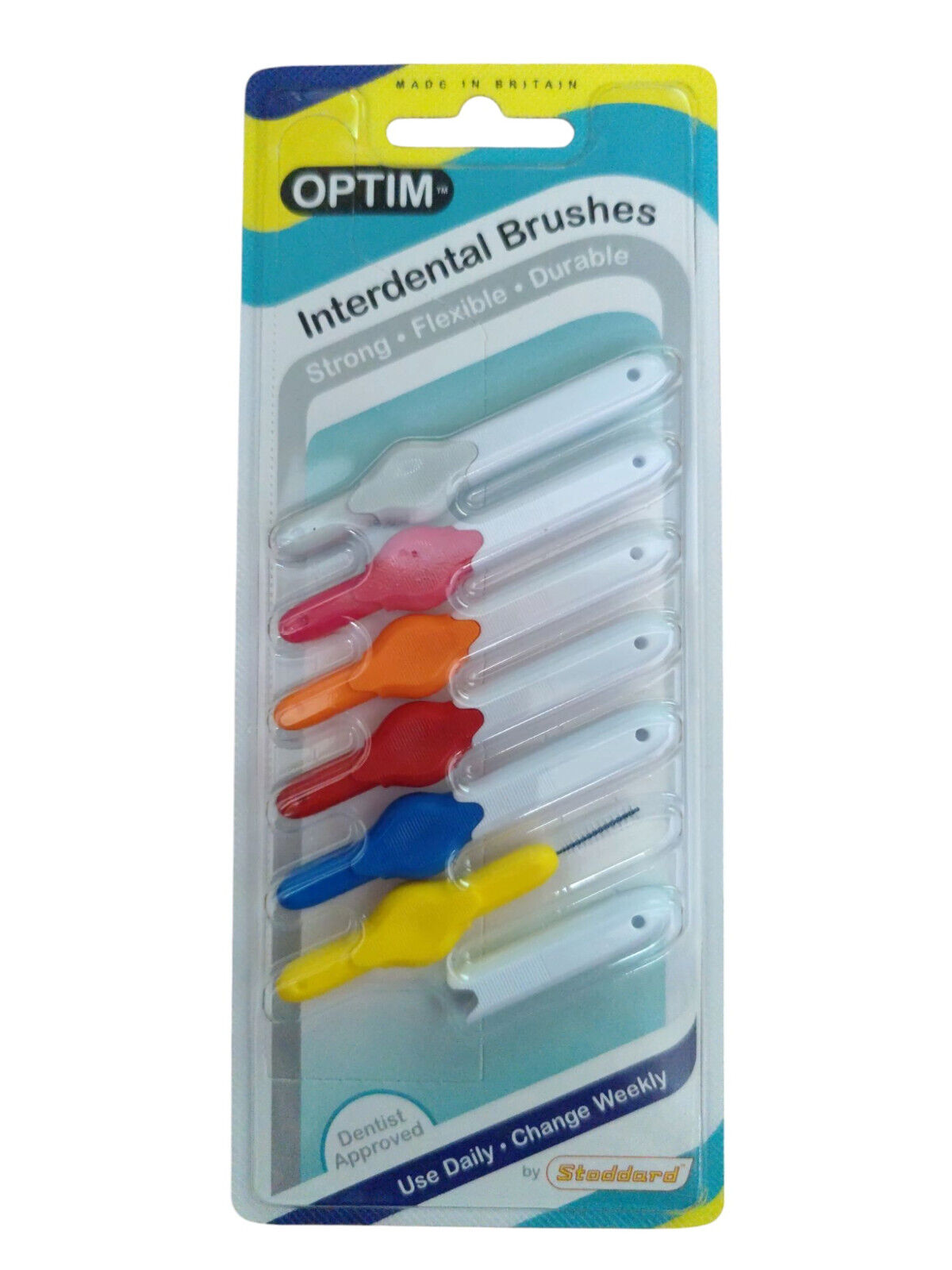 Stoddard Icon Optim standard Interdental Brush 8 Brushes Pack - All Sizes