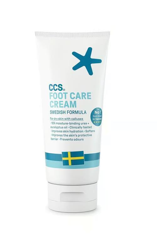 CCS Foot Care Cream 175ml For Dry Skin/Cracked Heels, Moisturing, Effective