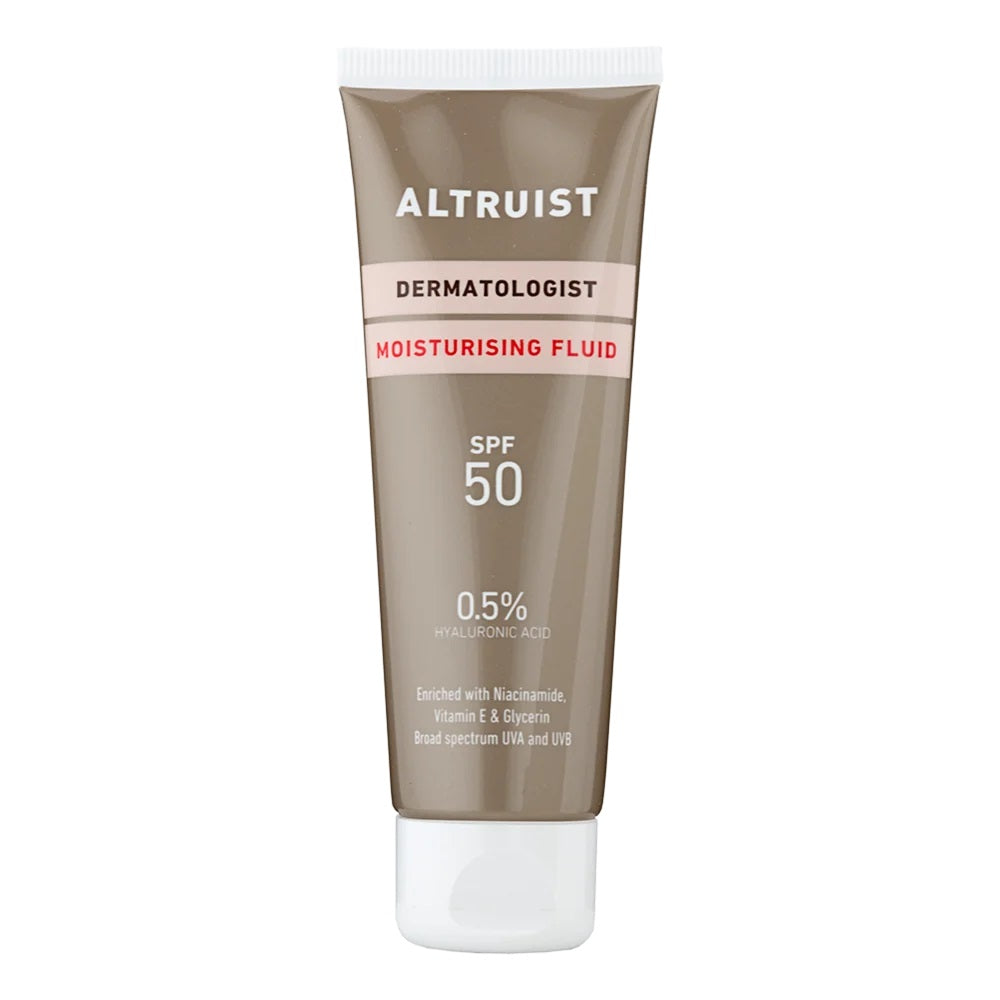 Altruist Moisturising Fluid SPF50 Face Cream - 50ml