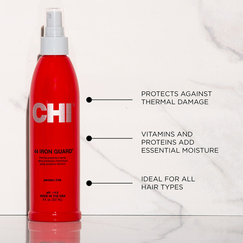 CHI 44 Iron Guard Hair Shield Thermal Protection Spray - 8 Ounces - 237ml