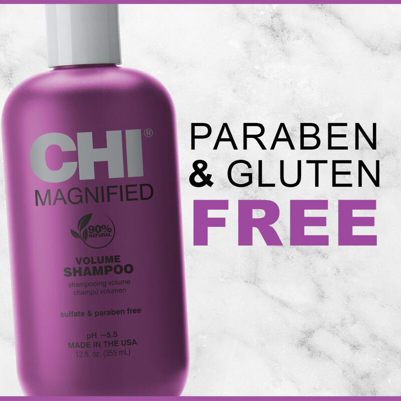 CHI Magnified Volume Shampoo Boost Hair Volume - 12 Ounces - 355ml