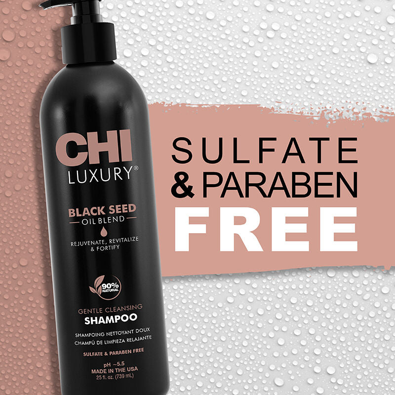 Chi Luxury Black Seed Oil Blend Gentle Cleansing Hair Shampoo - 739ml