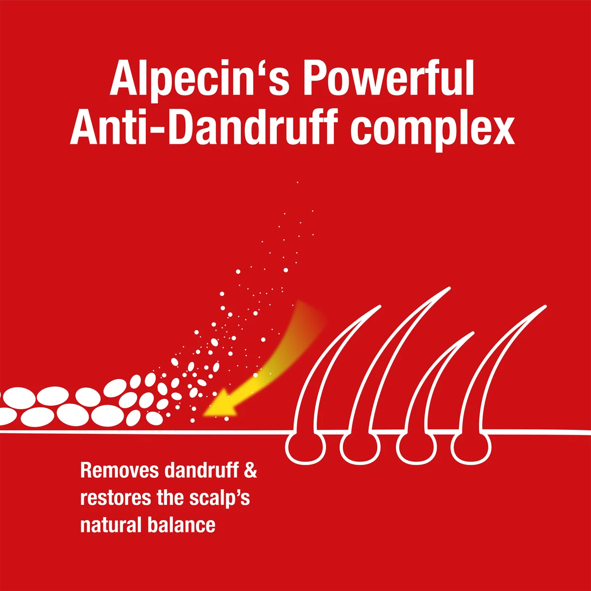 Alpecin Dandruff Killer Shampoo Anti-Dandruff Scalp Healthy Hair Care Men 250ml
