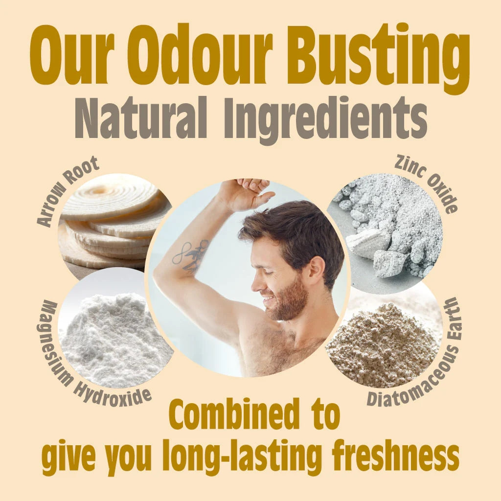 Salt Of The Earth Amber & Sandalwood Natural Deodorant Refillable Stick - 84g