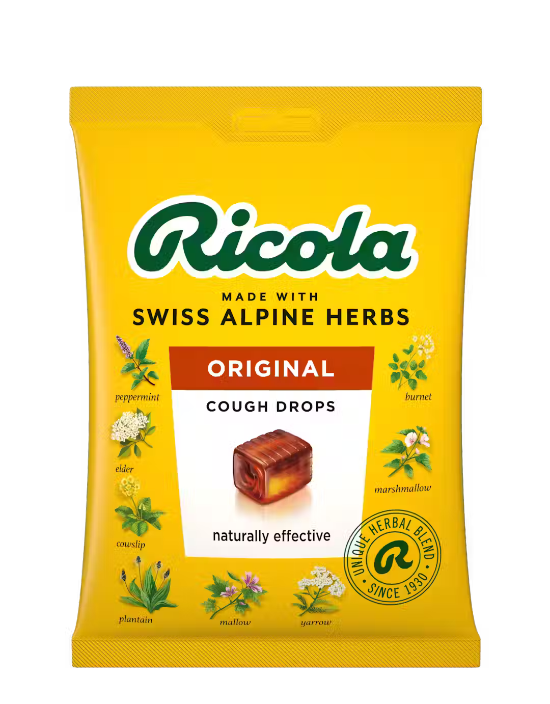 Ricola Original Cough Drops Made With Swiss Alpine Herbs - 75g