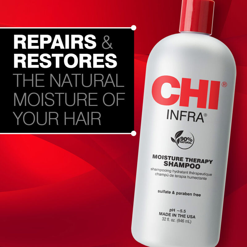 CHI Infra Moisture Therapy Shampoo - 32 Ounces ( 946ml )