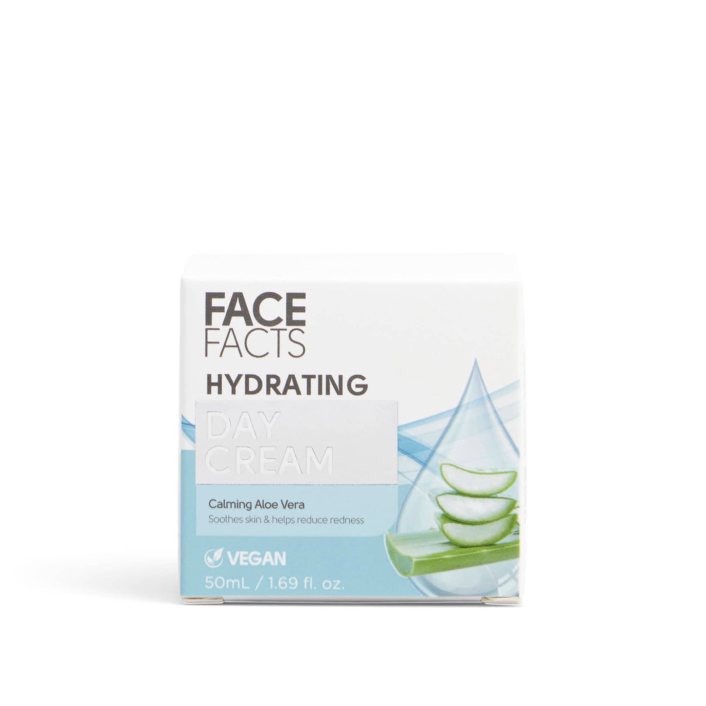 Face Facts Hydrating Day Cream & Night Cream Calming Aloe Vera Vegan - 50ml