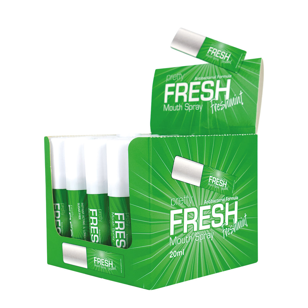 Pretty Mouth Spray Breath Freshener Fresh Mint Freshmint Antibacterial - 20ml