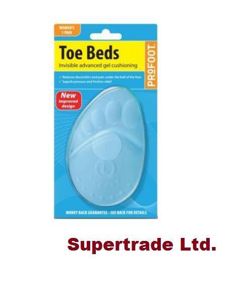 Profoot Toe Beds Invisible Gel Cushioning For Women Pressure Friction Relief