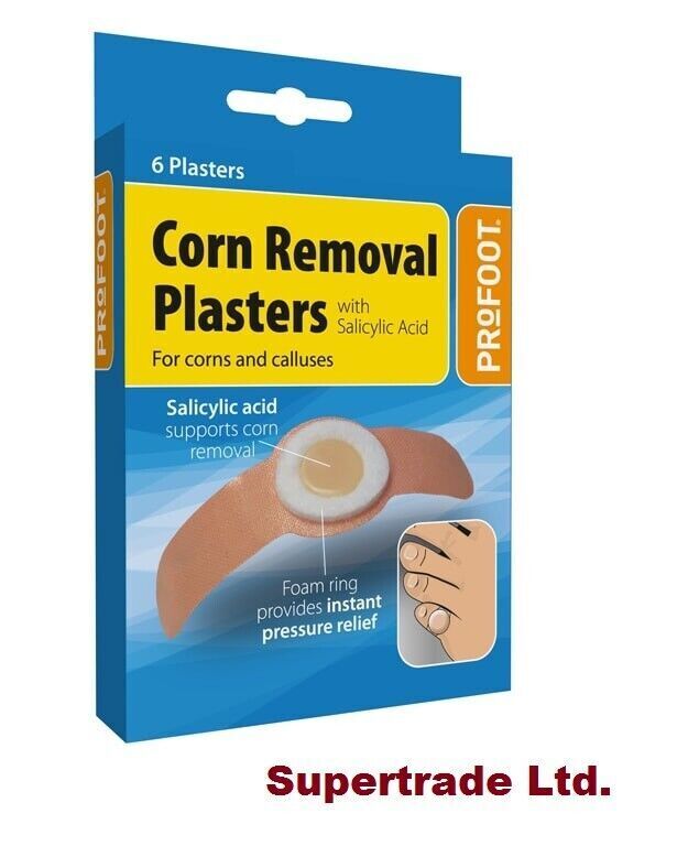 Profoot Corn Removal Plasters Salicylic Acid Treatment Corns & Calluses Relief