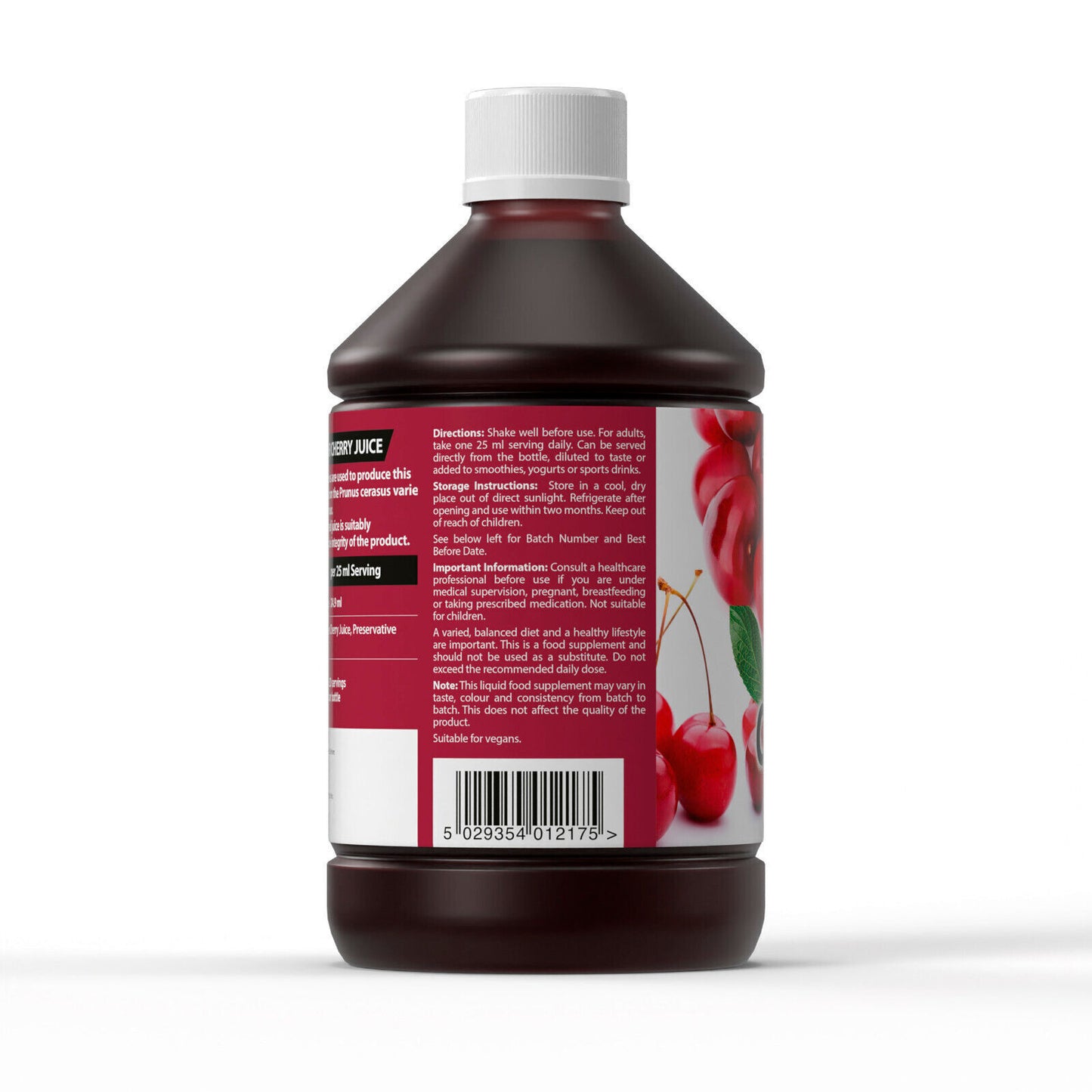 Optima Sour Cherry Juice Super Concentrate Active Live - 500ml