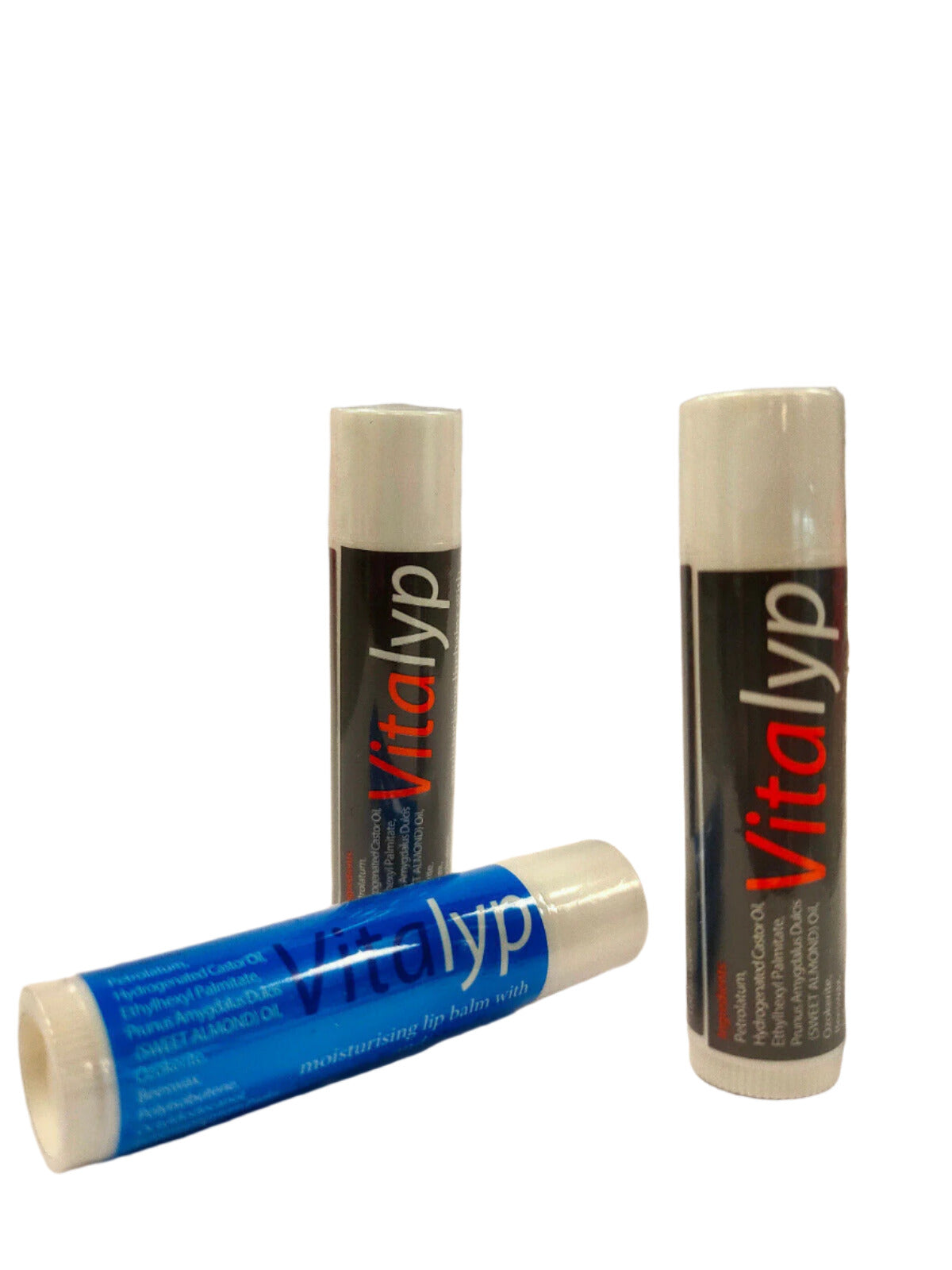 Vitalyp Moisturising Lip Balm With Vitamin E & Shea Butter - 4.5g X 3