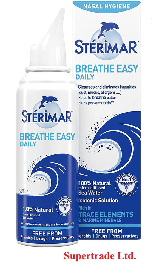 Sterimar Breathe Easy Daily Nasal Hygiene Isotonic Solution Spray - 100ml
