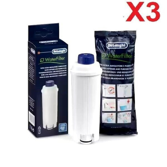 Coffee Machine Water Filter for DeLonghi DLSC002 X 3 Packs
