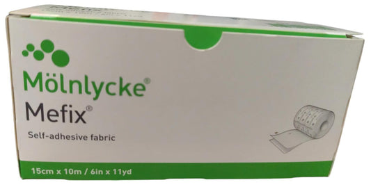 Mefix Molnlycke Self Adhesive Fabric Tape Bandage - 15cm X 10m Ref: 311500