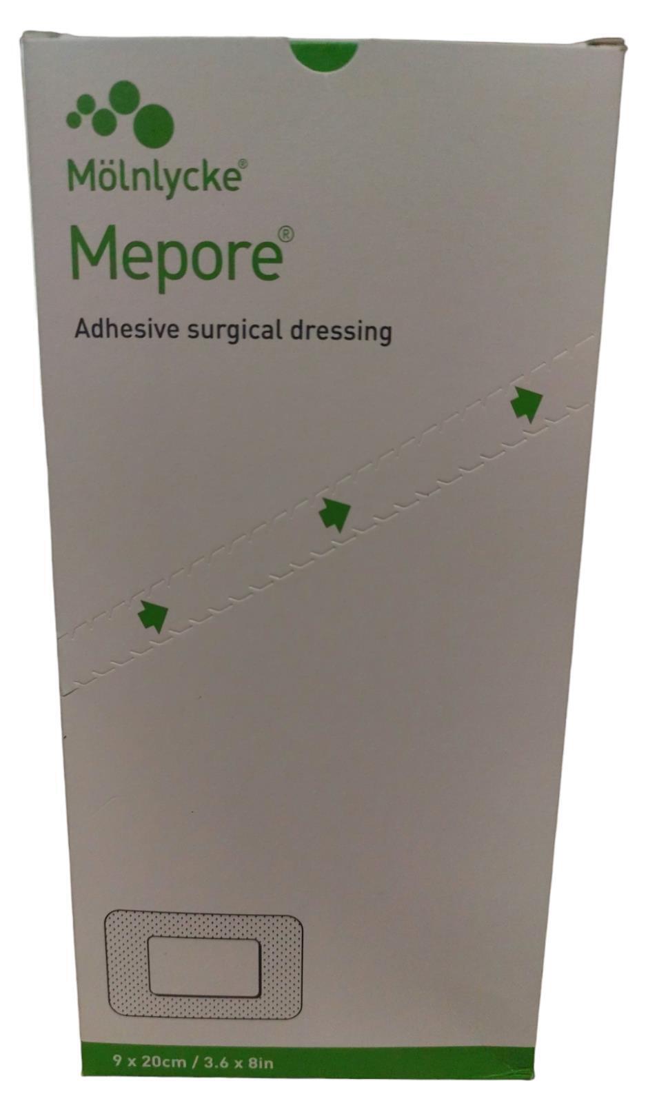 Mepore Dressings Self Adhesive Sterile Cuts Wounds First Aid Plasters 9 X 20 Cm