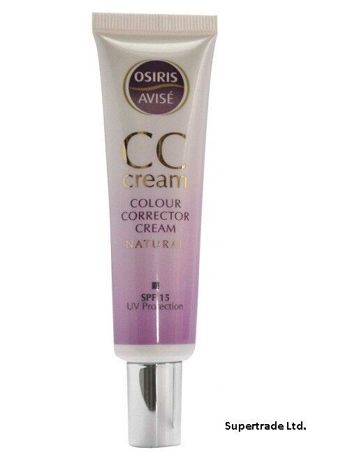 Osiris Avise CC Cream Color Corrector Cream SPF15 UV Protection Natural 35ml