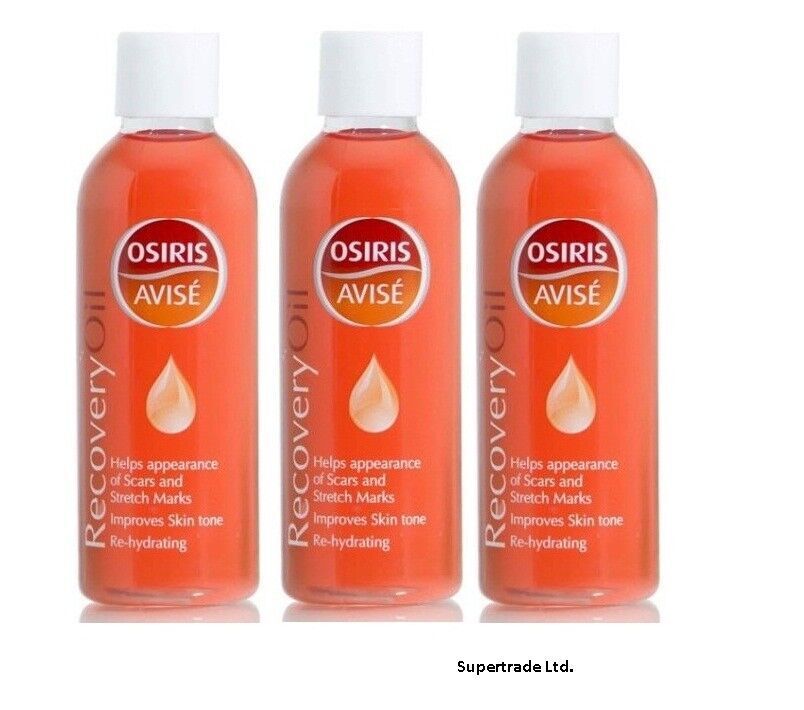 Osiris Avise Recovery Oil Improve Skin Tone Scars & Stretch Marks 100ml X 3