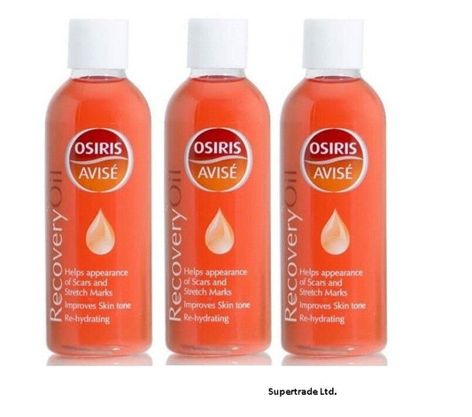 Osiris Avise Recovery Oil Improve Skin Tone Scars & Stretch Marks 100ml X 3