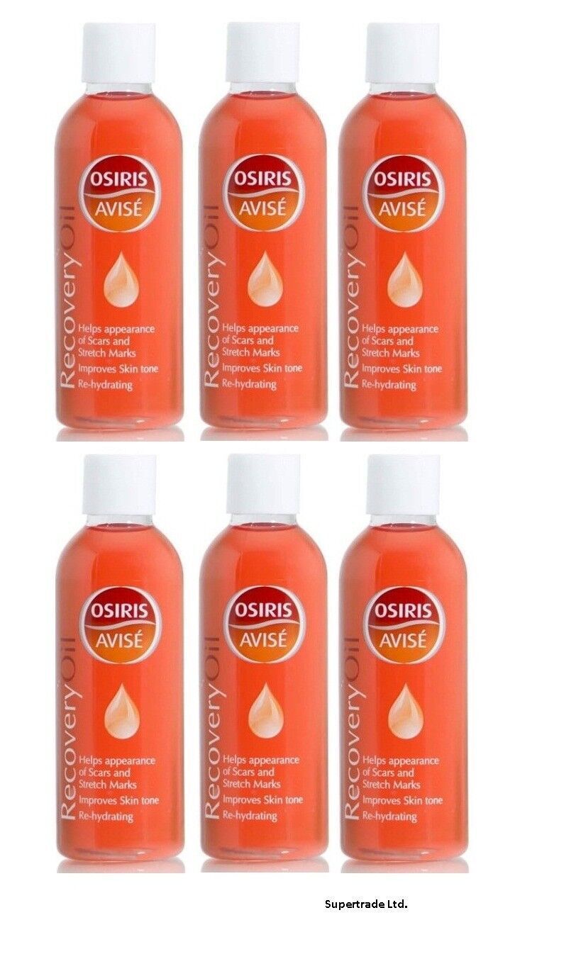 Osiris Avise Recovery Oil Improve Skin Tone Scars & Stretch Marks 100ml X 6