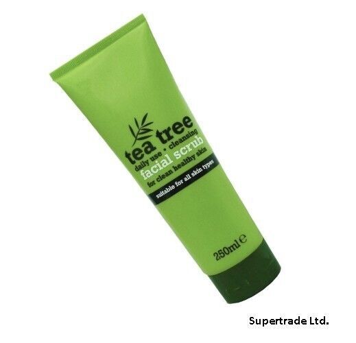 Tea Tree Facial Face Scrub For Clean Healthy Skin Daily Use Scrub - 250ml