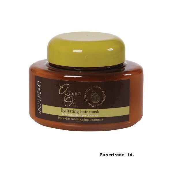 Moraccon Argan Oil Shampoo 300ml Conditioner 300ml Hydrating Hair Mask 220ml