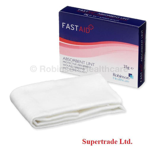 Robinson Healthcare 7161 Fast Aid Absorbent Lint Wound Protection - 25g