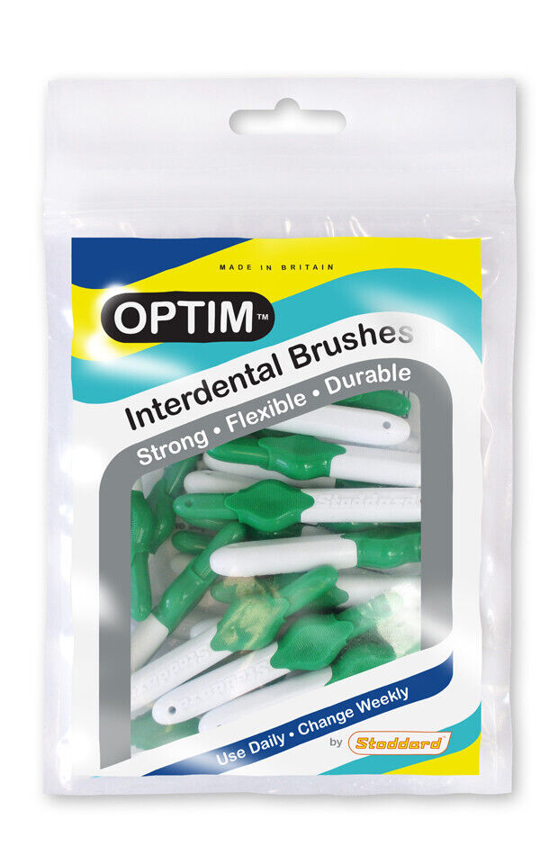 Stoddard Icon Optim standard Interdental Brush 25 Brushes Pack - All Sizes
