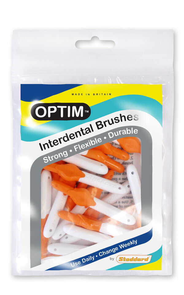 Stoddard Icon Optim standard Interdental Brush 25 Brushes Pack - All Sizes