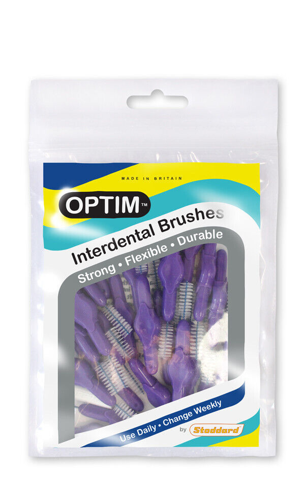 Stoddard Icon Optim standard Interdental Brush 25 Brushes Pack - All Sizes
