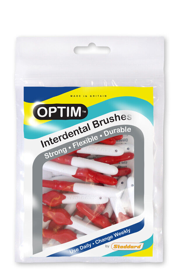 Stoddard Icon Optim standard Interdental Brush 25 Brushes Pack - All Sizes