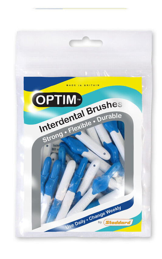 Stoddard Icon Optim standard Interdental Brush 25 Brushes Pack - All Sizes