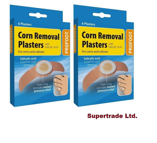 Profoot Corn Removal Plasters Salicylic Acid Treatment For Corns & Calluses X 2