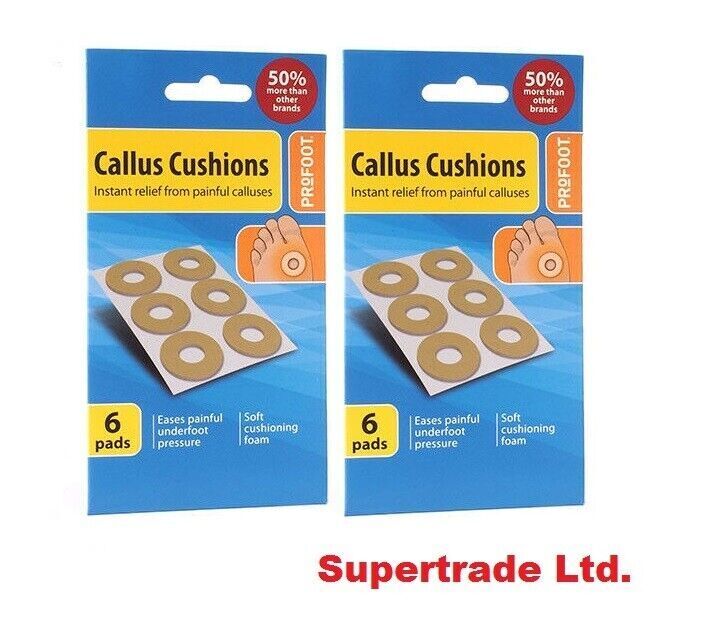 Profoot Callus Cushions 6 Pads | Instant Relief From Painful Calluses X 2