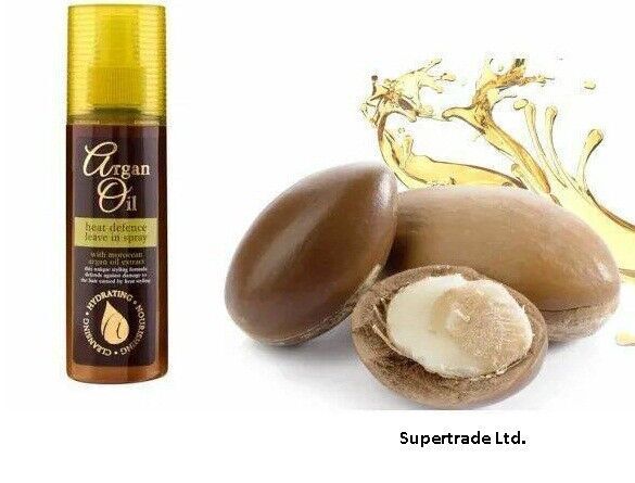 Argan Oil Heat Defence Leave In Spray With Moroccan Argan Oil Extract 150ml X 6