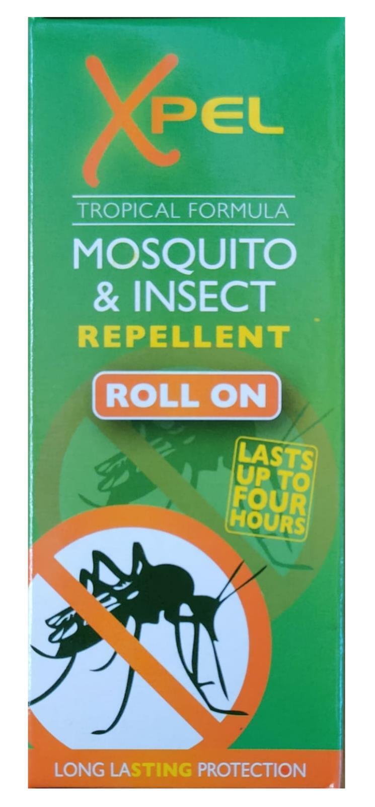 XPEL Mosquito & Insect Repellent Roll On Long Lasting Protection - 75ml
