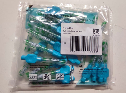TEPE Original Interdental brush Blue Colours | Pack of 25 Brushes