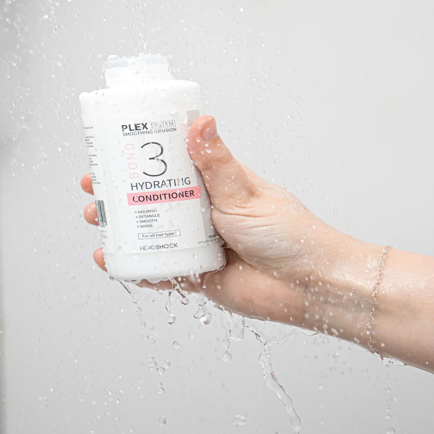 HEADSHOCK Plex System Bond 3 Hydrating Conditioner For all hair types 250ml X 3