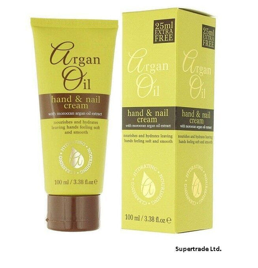 Argan Oil Hand & Nail Cream Lotion Nourishing Moisturizer Treatment - 100ml