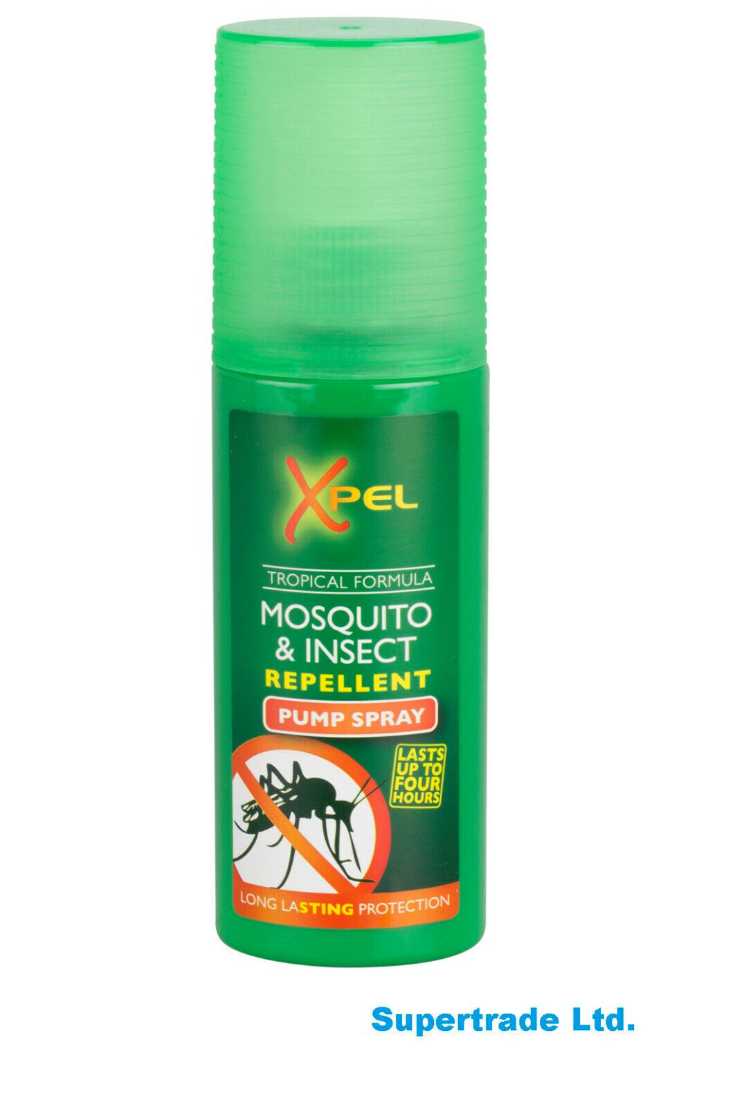 Xpel Mosquito & Insect Repellent Pump Spray Tropical Formula  70ml  X 4