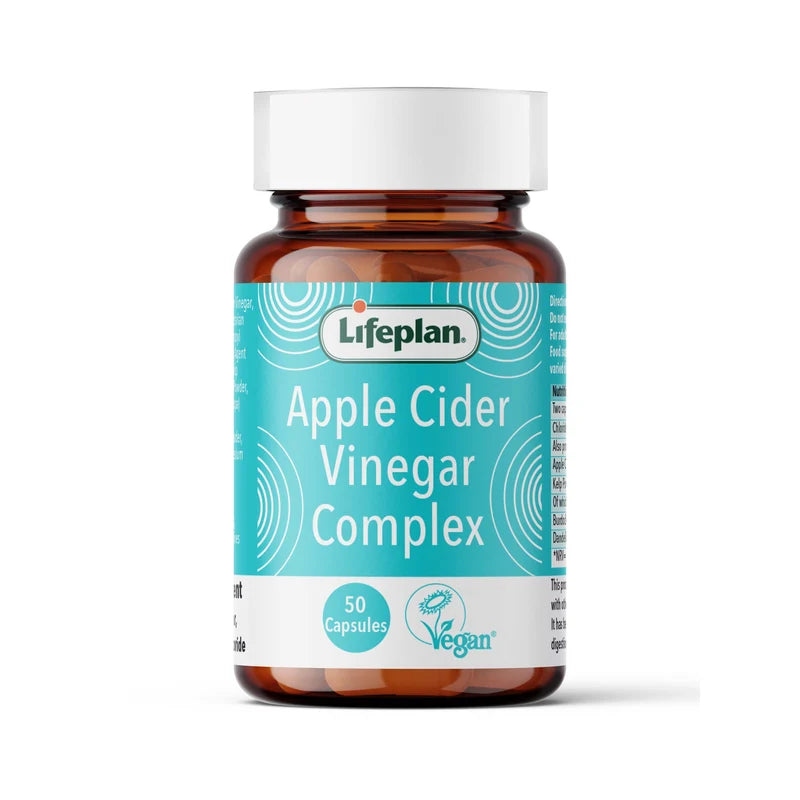 Lifeplan Apple Cider Vinegar Complex Capsules Vegan - 50 Capsules