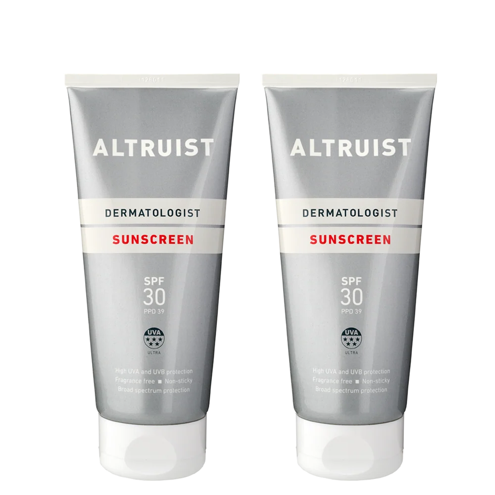 Altruist Sunscreen SPF30 UVA & UVB Fragrance Free - 200ml X 2