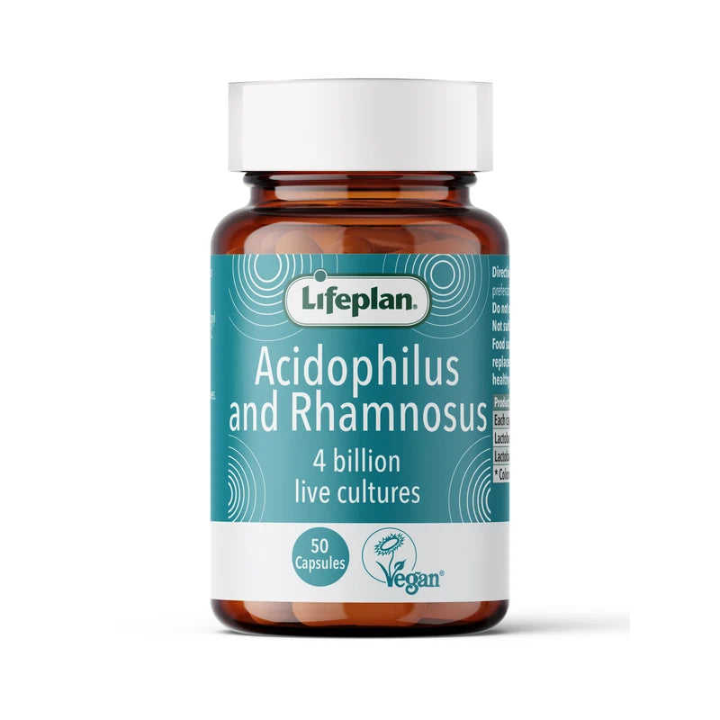 Lifeplan Acidophilus & Rhamnosus Vegan - 50 Capsules