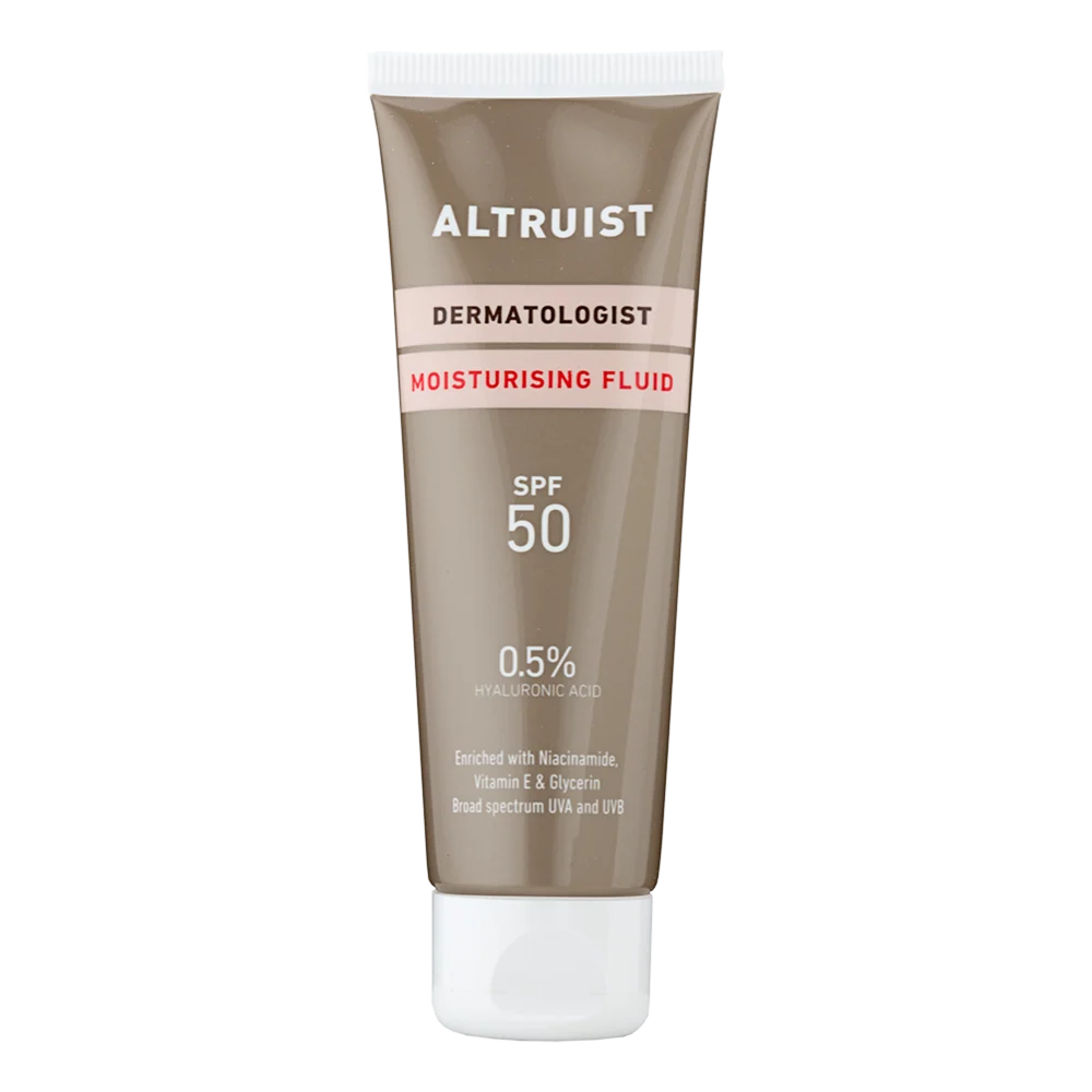 Altruist Moisturising Fluid SPF50 Face Cream - 50ml